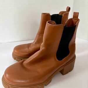 Madden girl Tan Ankle Boots for Women size 7
